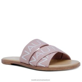 Nautica Romania Store | Nautica sandală cu curea cu logo ZZ2JN789 socotind roşu femeilor