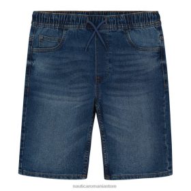 Nautica Romania Store | Nautica scurt din denim pentru copii mici (2t-4t) ZZ2JN1255 albastru orizont