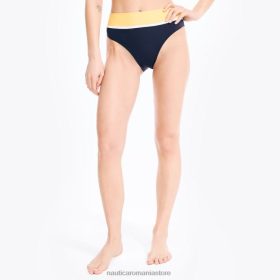 Nautica Romania Store | Nautica slip de baie pliabil colorblock ZZ2JN835 geamandură galbenă femeilor