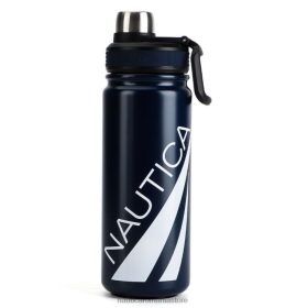 Nautica Romania Store | Nautica sticla de apă din oțel inoxidabil cu pereți dubli cu logo supradimensionat ZZ2JN273 marina bărbați
