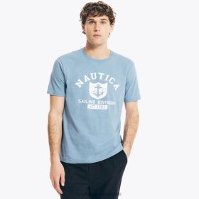 Nautica Romania Store | Nautica tricou de somn grafic Sailing Division ZZ2JN49 safir stea bărbați