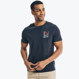 Nautica Romania Store | Nautica tricou grafic cu logo ZZ2JN639 marina bărbați