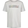 Nautica Romania Store | Nautica tricou grafic pentru băieți (4-7) ZZ2JN1101 spalat alb antic