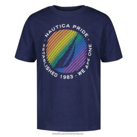 Nautica Romania Store | Nautica tricou grafic pentru copii noi suntem un singur (2t-4t) ZZ2JN1167 j bleumarin