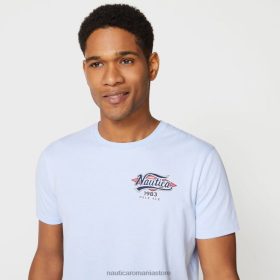 Nautica Romania Store | Nautica tricou grafic sirenă mare și înalt ZZ2JN723 albastru azuriu bărbați