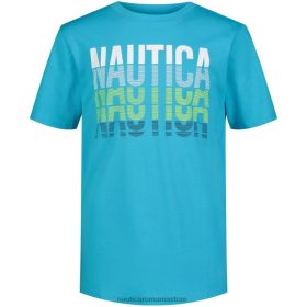 Nautica Romania Store | Nautica tricou grafic stivuit pentru băieți (8-20) ZZ2JN1193 safir stea