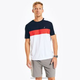 Nautica Romania Store | Nautica tricou navtech realizat în mod sustenabil ZZ2JN379 marina bărbați