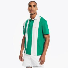Nautica Romania Store | Nautica tricou polo de rugby cu potrivire clasică ZZ2JN479 mărar întunecat bărbați