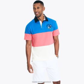 Nautica Romania Store | Nautica tricou polo de rugby cu potrivire relaxată ZZ2JN467 adevărata marina bărbați